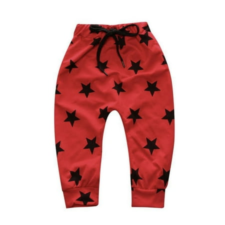 

Drawstring Star Joggers