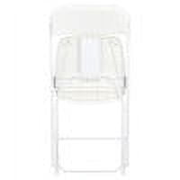 Flash Furniture Hercules Series Plastic Folding Event Chairs for Adults, Set of 10, White