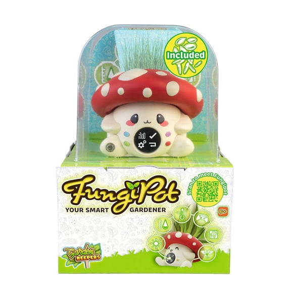 Mascota Digital Interactiva Fungipot, Maceta Inteligente