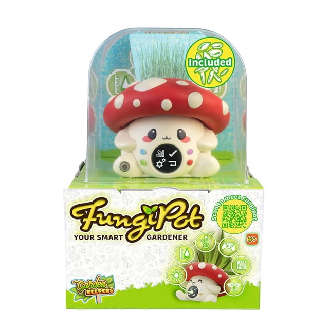 Mascota Digital Interactiva Fungipot, Maceta Inteligente