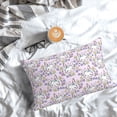 thumbnail image 6 of Kdxio Cotton Pillow Cases Pillowcases,Soft and Breathable Bedroom Pillow Cases-Purple Rabbit, 6 of 8