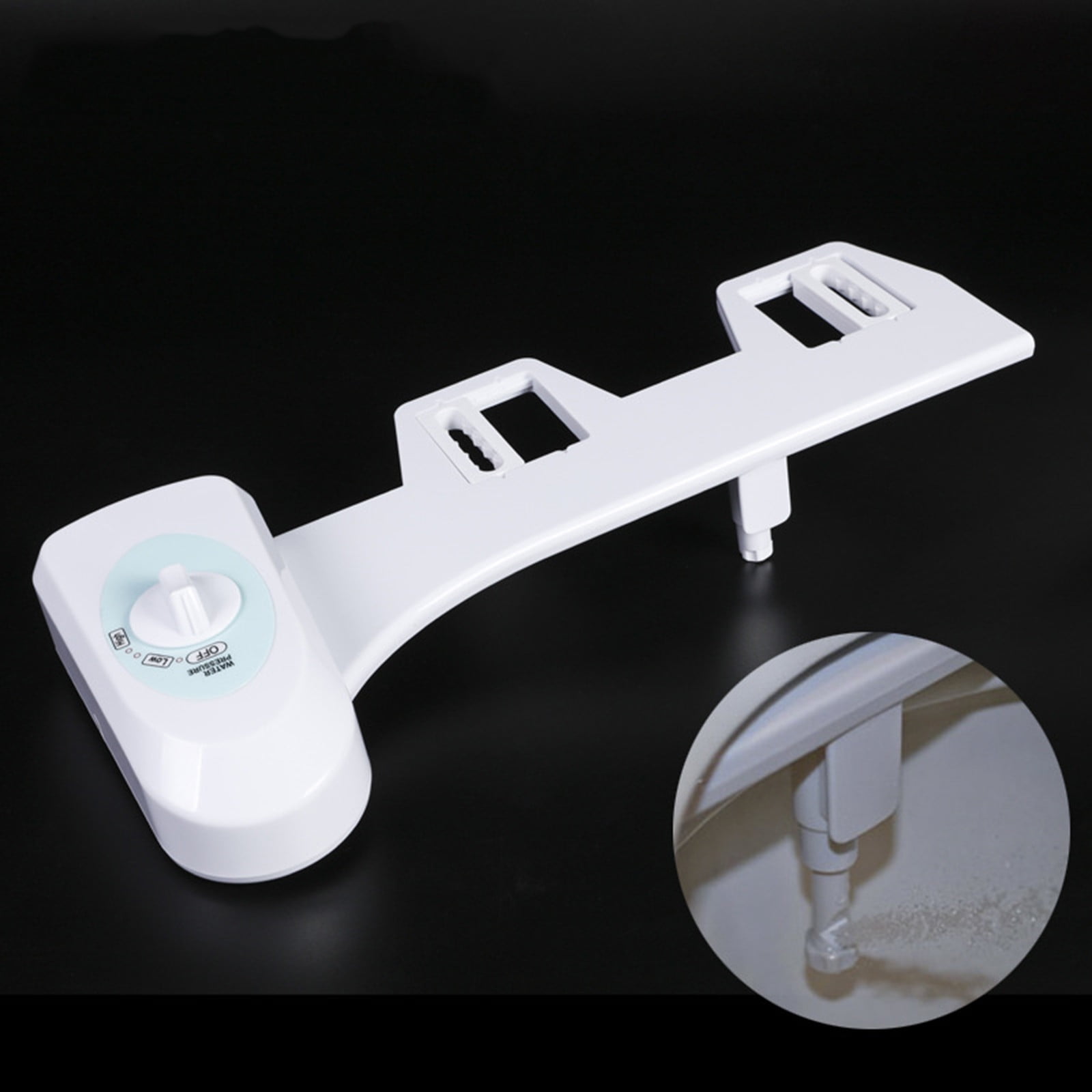 Bidet Toilet Seat Attachment for Toilet Self-Cleaning Nozzle Bidet Toilet Seat with Cool Temperature Control, Nozzle Cleaning, Female Wash