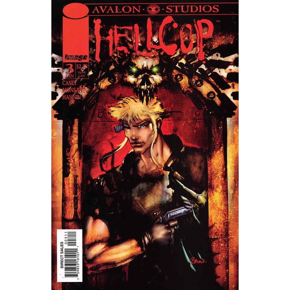 Hellcop #3 VF ; Image Comic Book