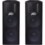 Pair of Peavey PV-215 Speakers - 2 way Double 15" Speaker Package (1 Pair) 2 pcs