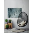thumbnail image 6 of Parvez Taj "Tainted Dark Blues" Painting Print on Wrapped Canvas, 6 of 7