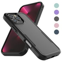 iPhone 16 Pro Max Case ,2 in 1 Phone Case for iPhone 16 Pro Max 6.9 inch ,Takfox Shockproof Protection Heavy Duty Armor Durable Hard Plastic & Rubber Rugged Full Body Bumper Cover- Black