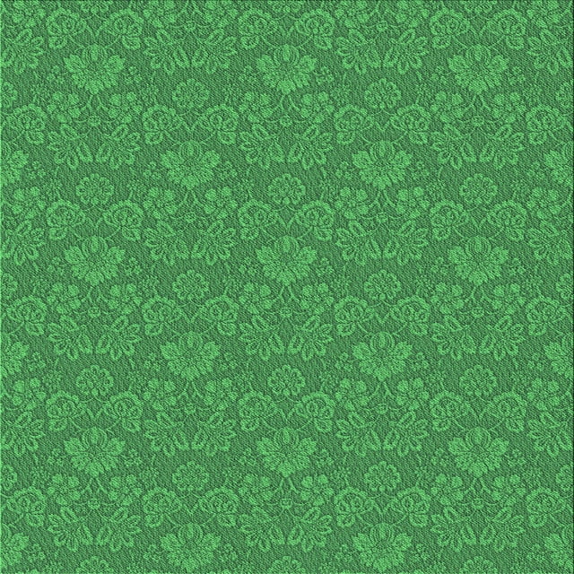 Ahgly Company Machine Washable Indoor Square Transitional Forest Green Area Rugs, 7' Square
