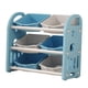 thumbnail image 3 of Organizador de juguetes para niños, estante de almacenamiento de juguetes para el dormitorio, libros y juguetes. Azul claro, 3 of 9