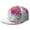 Rainbow, variant on Rainbow Gradient Trucker Hat - Trendy Flat Visor Cap for Traveling & Social Gatherings | Modern Design