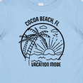 thumbnail image 4 of Inktastic Summer Vacation Mode Cocoa Beach Florida Boys or Girls Baby T-Shirt, 4 of 5