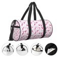 thumbnail image 3 of Lsque Breast Cancer Awareness4 Pattern Foldable SportsBag with Wet Dry Pocket, Travel Bag, Large Capacity Duffel Bag, Splash Proof Carry on Bag, Overnight Bag, Weekender Bag, 3 of 6