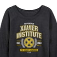 thumbnail image 3 of Marvel X-Men - Property Of Xavier Institute - Women's French Terry Pullover Long Sleeve Shirt, 3 of 5
