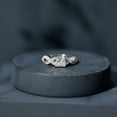 thumbnail image 6 of Rosec Jewels Lab Grown Diamond 5mm Princess Cut Engagement Ring, EF-VS Quality, 14K White Gold, US 9.50, 6 of 9