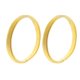 thumbnail image 1 of Brazalete estirable de 2 piezas para hombre, brazalete de metal, brazalete de primavera, brazalete, manga, brazalete (dorado), 1 of 5