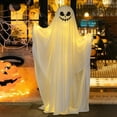thumbnail image 3 of Dserhfy Halloween Light-up Ghost Decoration with LED Light Outdoor Spooky Standing White Ghost for Porch Fireplace Party Garden Decor, 3 of 8