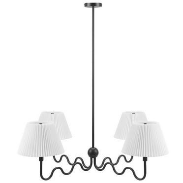 Wave Pendant Light in Black