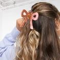 thumbnail image 2 of 1 Pack 3,35 Pouces Grandes Pinces à Cheveux pour Femmes Filles Cheveux Épais Grandes Pinces à Cheveux Colorées Double Queue de Cheval Pinces à Cheveux, 2 of 6