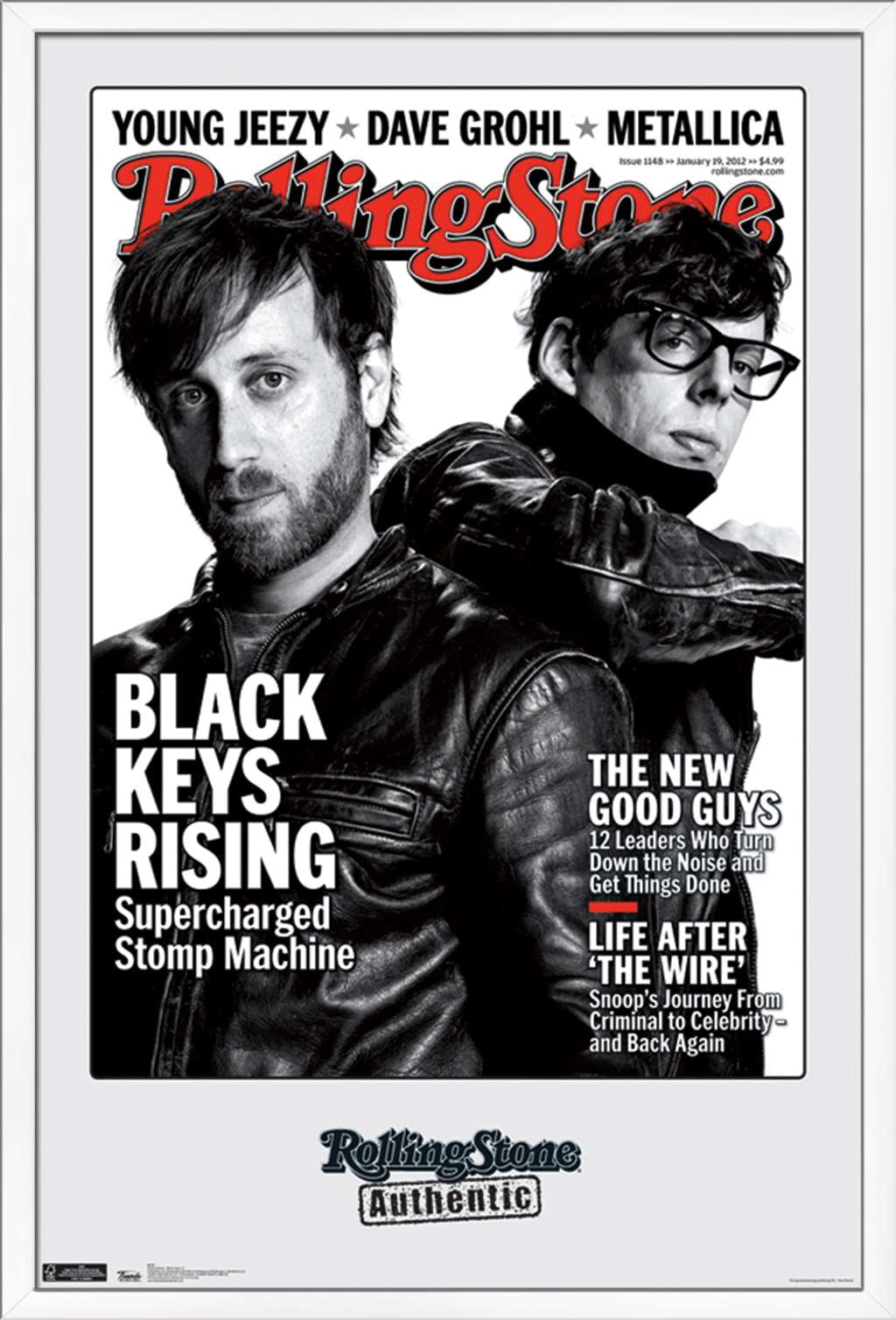Rolling Stone Magazine - Black Keys 12 Wall Poster, 22.375