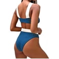 thumbnail image 4 of Sexy mujer moda Bikini Patchwork dos piezas estampado traje de baño conjunto de ropa de playa Fridja nalpqowj58671, 4 of 5