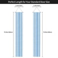 thumbnail image 2 of A Pair Of Decorative Banners 70.9×11.8in Can Be Reused And Easily Installed For Indoor Or Outdoor Or Anywhere Light Blue Stripe_2, 2 of 7