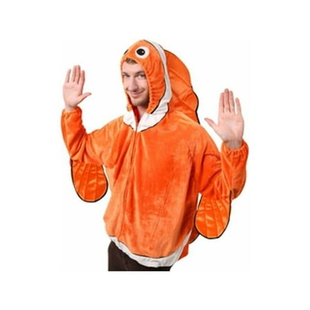 Adult Clown Fish Costume Jacket