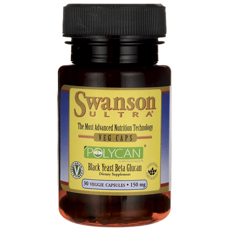 Swanson Polycan Black Yeast Beta Glucan 150 mg 30 Veg