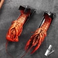 thumbnail image 2 of Crawfish Peeler Tool, Crawfish Tail Remover Tool, Stainless Steel Crawfishs Peeler Tools, Crawfishs Opener Easily Peeling Shrimp Tails, Shell Cracker for Kitchen Restaurant (10PC), 2 of 7