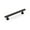 Black, variant on Schaub And Company 561-PN Heathrow 5" Center To Center Contemporary Bar Solid Brass
