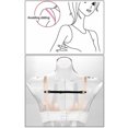 thumbnail image 3 of INSPIRE CHIC Women's Elastic Non-slip Bra Shoulder Strap Clips Holder Skin Color, 3 of 6