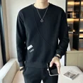 thumbnail image 4 of Camiseta para hombre Tendencias de moda 2024 Sudaderas Cuello redondo Manga larga Estética normal Lujo Xxl Venta Casual Nuevo Hombre Jerseys, 4 of 5