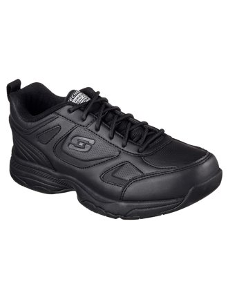 Skechers Work Womens Relaxed Fit Sure Track Erath Slip Resistant Work Shoe