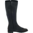 thumbnail image 3 of Style & Co. Womens Olliee Faux Leather Tall Knee-High Boots, 3 of 4
