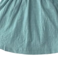 thumbnail image 3 of Edvintorg Girls Dresses Cute Ruffle Hem Sleeveless Loose Fit Casual Princess Dress Kids Clothes Girls Size 0-6, 3 of 7