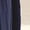 Blue, variant on Women's Halter Maxi Dress With Bow Tie Closure In Navy Cotton/Modal Blend Dress