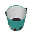 thumbnail image 3 of Daiia cute Cat Paw And Dog Laundry Hamper With Handles Large Storage Basket/Toy Organizer/Dirty Clothes Collapsible Waterproof For College Dorms, Bedroom,Bathroom, 3 of 8