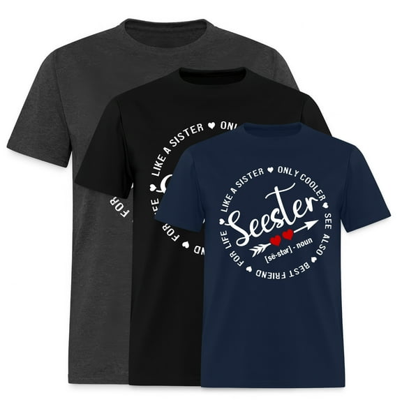 EcoLoom Seester Noun Shirt Seester Definition Short Sleeve Unisex T Shirt