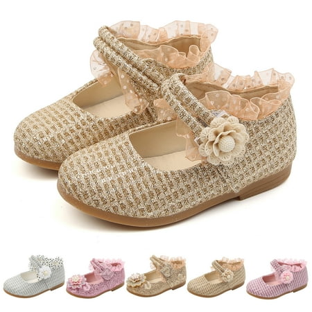 

Hunpta Girls s Princess Shoes Kids Children Crystal Flowers Sandals Party Shoes