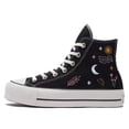 thumbnail image 2 of Converse Chuck Taylor All $tar Zapatos de lona de corte alto cómodos, versátiles, antideslizantes y resistentes al desgaste para mujer, zapatos casuales, 2 of 4