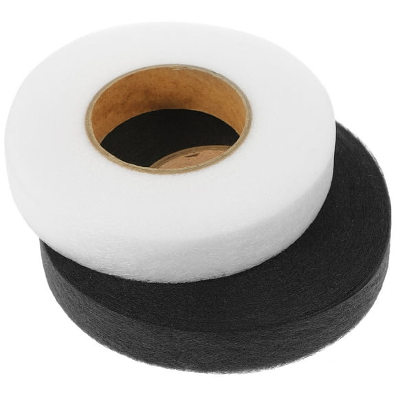 Raindrops 2 Rolls Basting Tape Double Sided Film Garment Interlining Fabric for Sewing and Crafting