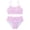 Light Pink1, variant on Girls Tankini 2 Piece Swimsuit Halter High Waisted Ruffle Bathing Suit Comfortable Bikini Sets Kids Swimwear 9-10 Years