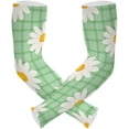 thumbnail image 1 of Daisy Manches de Bras avec Trou de Pouce UV Protection Solaire Respirante Manches de Bras de Refroidissement pour le Cyclisme Course Baskrtball Conduite Pêche, 1 of 7