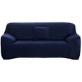 thumbnail image 3 of Shanna Stretch Sofa Slipcover Non Slip Couch Covers for 1 2 3 4 Seater and Sectional Couch, Sofa Furniture Protector(4 Seater,Navy), 3 of 7