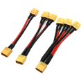 thumbnail image 5 of Xt60 1 To 2 1 To 3 Parallel Battery Connector Male/Female Cable Dual Extension Y Splitter Silicone W, 5 of 5