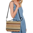 thumbnail image 6 of FOR U DESIGNS Aztec Tribal Bible Cases for Woman Casual Bible Carrying Case for Men with Strap Bible Bag Tote Bag Size Large Stylish PU Bible Bag for Bible Lover for Bible Study Religious, 6 of 7
