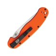 thumbnail image 2 of Ontario RAT 1A Assisted Opening Pocket Knife 3.6" Drop Point AUS-8 Satin Blade G-10 Handle Orange, 2 of 2