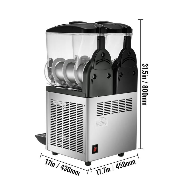 VEVORbrand Commercial Slushy Machine 10L,Margarita Frozen Drink