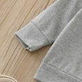 thumbnail image 6 of Fshinging Toddler Boys Hoodie & Sweatpants Set Baby Girls Solid Color Long Sleeve Tops Drawstring Jogger Pants Set Size 0-3 Months, 6 of 7