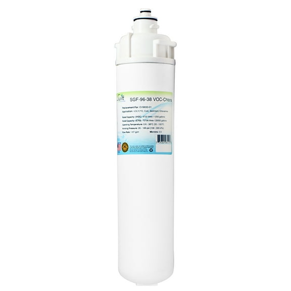 Swift Green Filters SGF-96-39 VOC-L-B Replacement Water Filter for Everpure EV9613-10,(1 Pack)