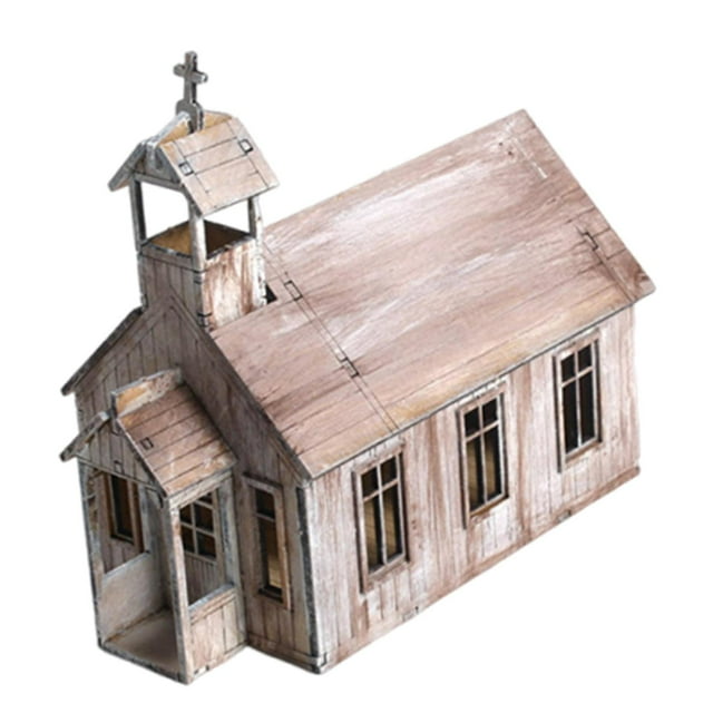 Kits de maquetas de arquitectura a escala 1:72, rompecabezas 3D para desensamblar, diseño de escenarios 91009