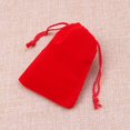 thumbnail image 3 of 2-4 pieces 50Pcs Soft Velvet Drawstring Pouch Wedding Favor Pouch / Gift Bag 2 Pcs, 3 of 10